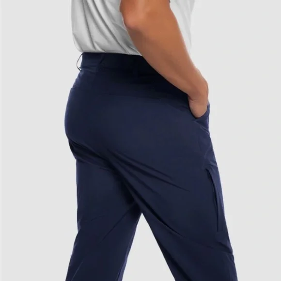 Coolibar Men’s Pants UPF 50+ Marco Summer Golf Casual Pants Navy NWT size 34 - Picture 5 of 13
